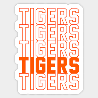 TIGERS Sticker